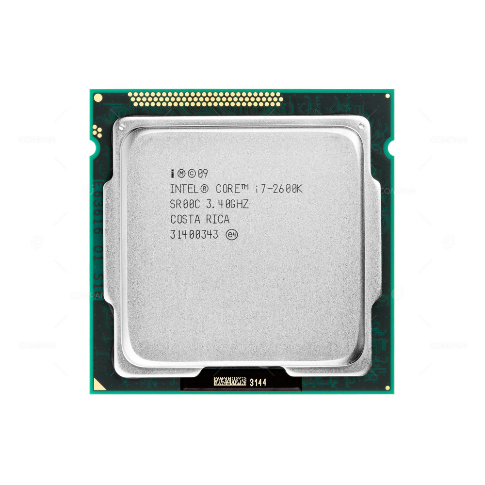 SR00C INTEL CORE  I7-2600K 3.40GHz 4-CORE 8MB L3 CACHE 95W LGA1155